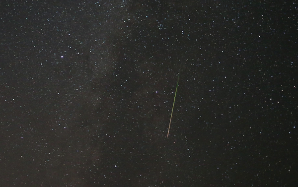 Swimming with the Perseids
